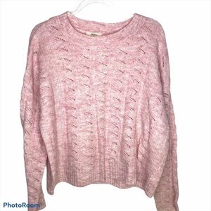 Peyton Primrose New Pink Knit Sweater